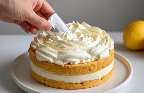 whipping cream powder in cakes